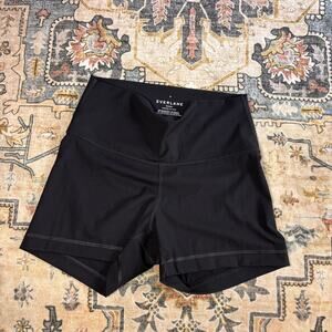 Everlane Biker Shorts Athletic Women's Black Gym Shorts Size Medium Performance